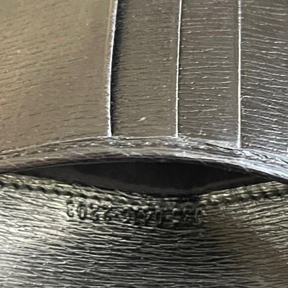 gucci unisex wallet G mark canvas & leather vintage authentic - Picture 12 of 12